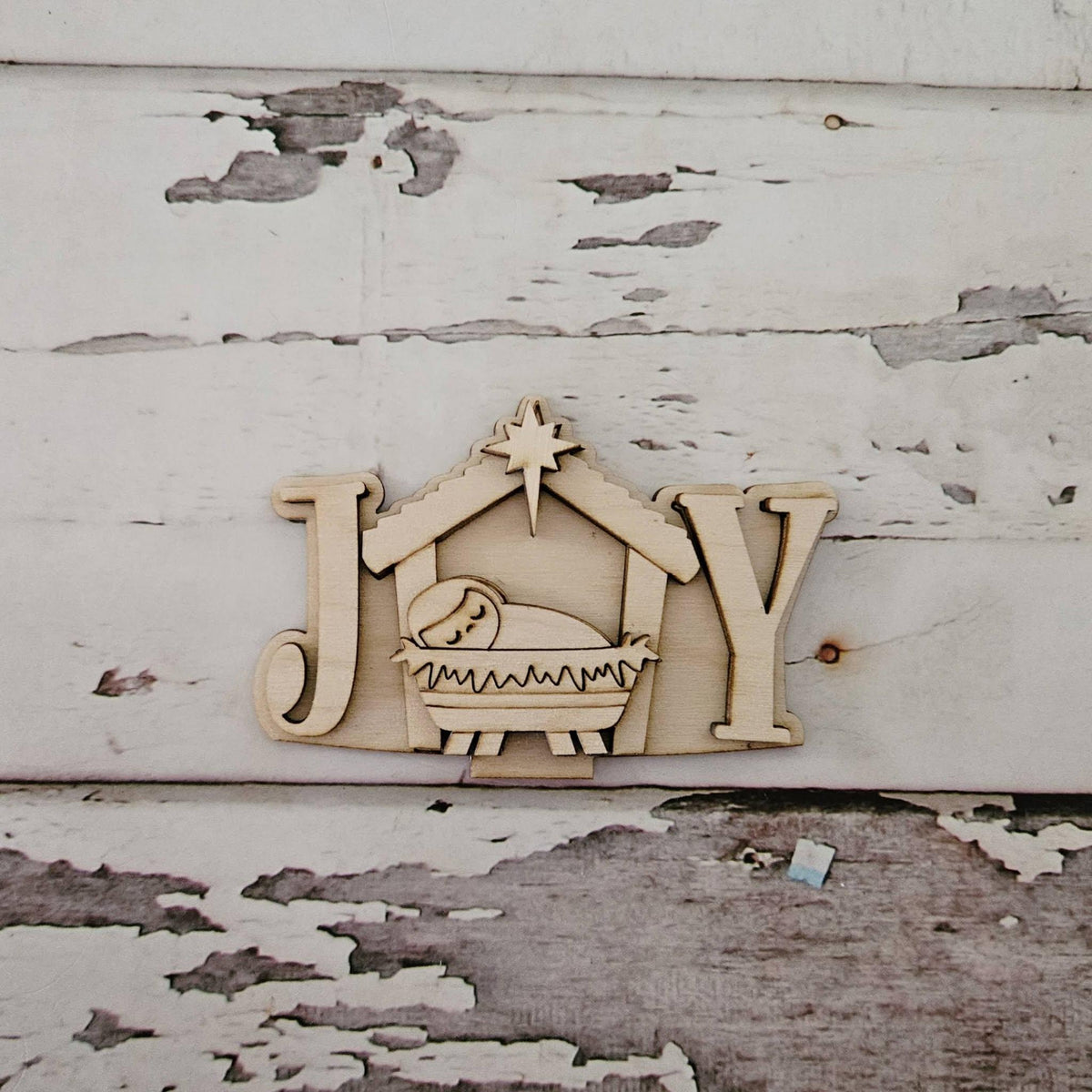 DIY Christmas Interchangeable Basket Wood Blank - Tiered Tray Decor