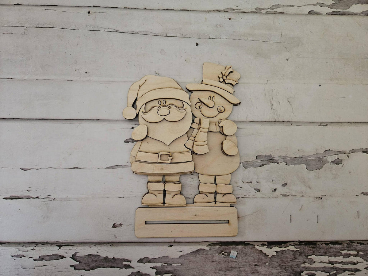 DIY Christmas shelf sitter: Christmas craft kit