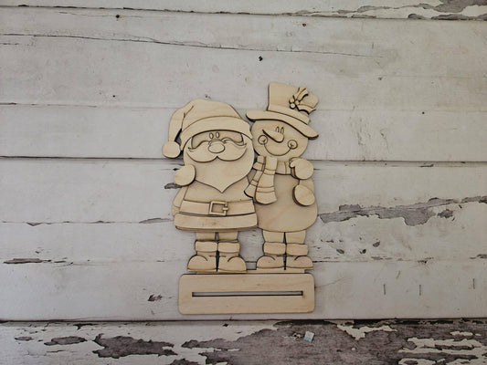 DIY Christmas shelf sitter: Christmas craft kit