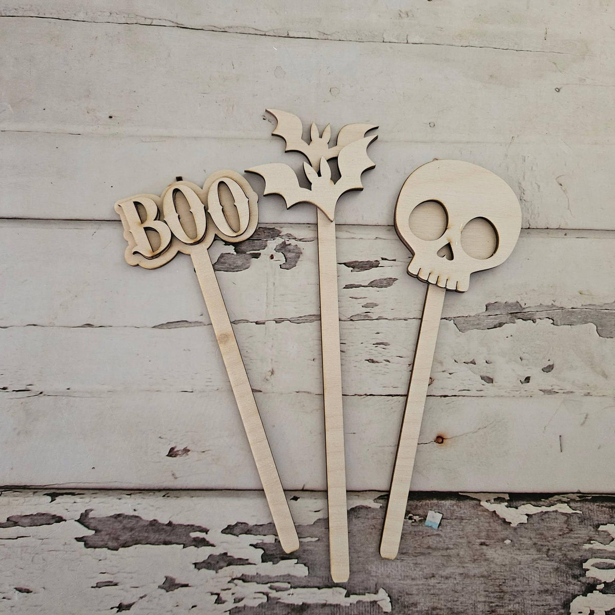 DIY Halloween mug sticks, make your own mug sticks
