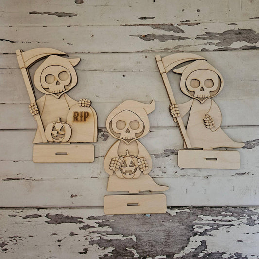 Halloween Gnome Shelf Sitter Wood Blank – DIY Fall Decor