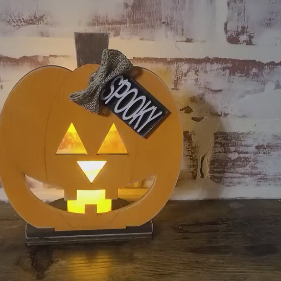 DIY Halloween Gnome Wood Blank, Tiered Tray Decor